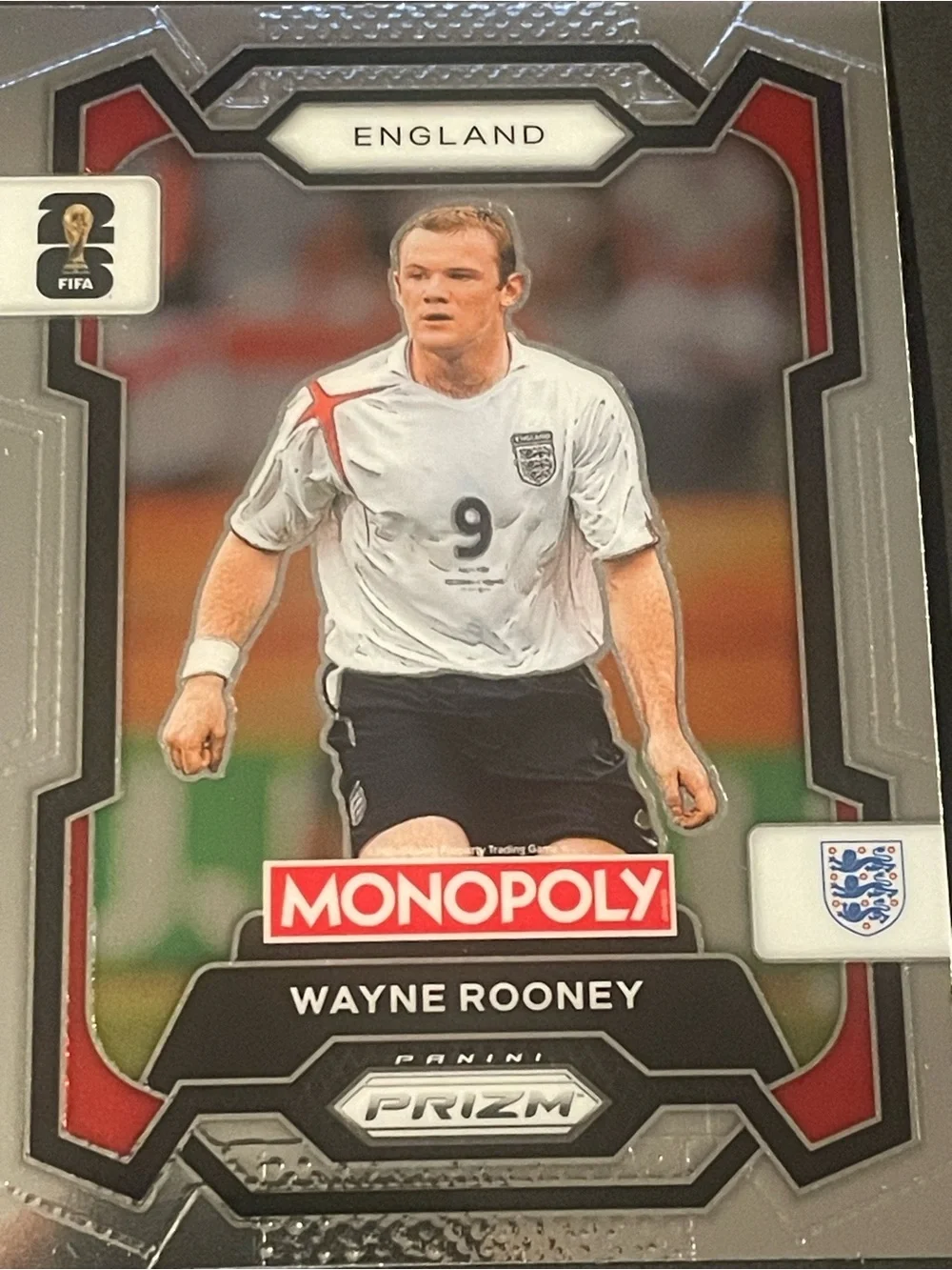 2026 Panini Prizm Monopoly FIFA World Cup - Wayne Rooney #27 Base Card